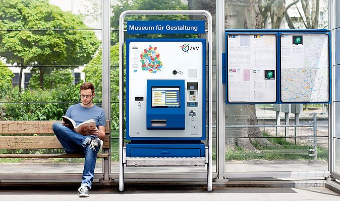 Ticket machines are often placed outdoors and are subject to high temperature fluctuations, humidity and exhaust gases (source: ZVV)