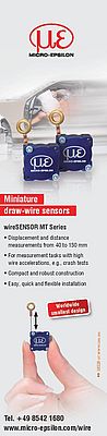 Miniature Draw-wire Sensors MT Series