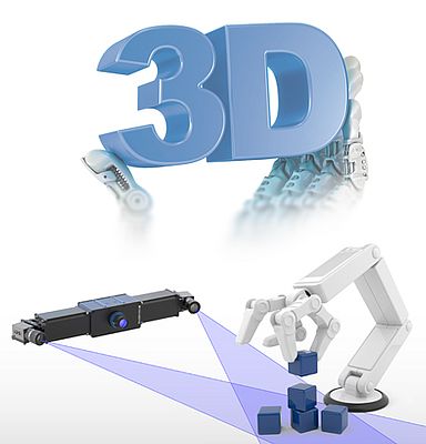 Ultra-flexible 3D Camera System for Robot Vision