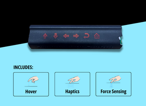 Button Solution with Touch and Force Sensing