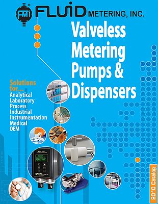 New Catalog of precision Dispensers and Metering Pumps for Laboratory, Industrial, Process and OEM applications.