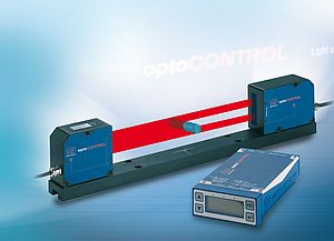 Measurement System with High Resolution LED Micrometer optoCONTROL 2600