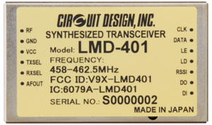 Announcing the LMD-401 Radio Transceiver Module for Industrial Applications in North America