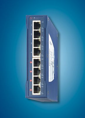 low-cost switch including Power-over-Ethernet functionality