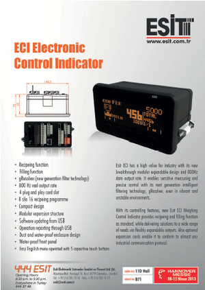 Electronic Control Indicator