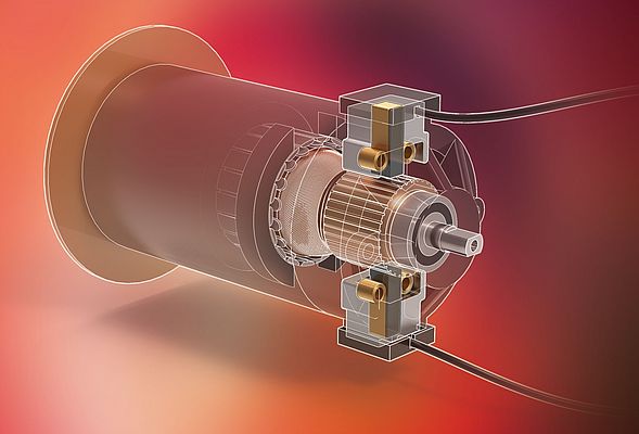 Constant Force Spring for DC Motor Application