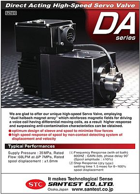 Direct Acting High-Speed Servo Valve