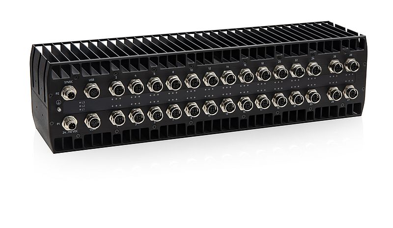 Rail-Compatible Modular Ethernet Switch