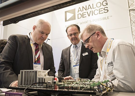 Analog Devices Joined US/European Union Trade Discussion at Hannover Messe 2019