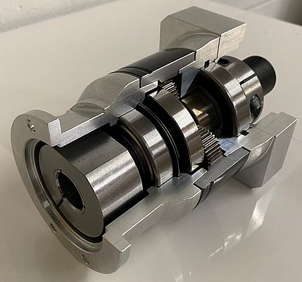 Planetary Gearbox-Series with Hollow Input and Output Shafts