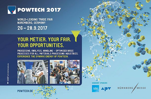 POWTECH - The world leading fair for for powder, granule and bulk solids technologies