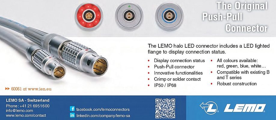 Push-pull Connectors from LEMO