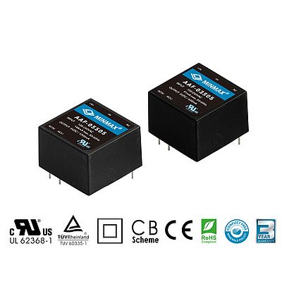 Ultra Compact Size for 3 to 5 Watts AC-DC Power Suppliers