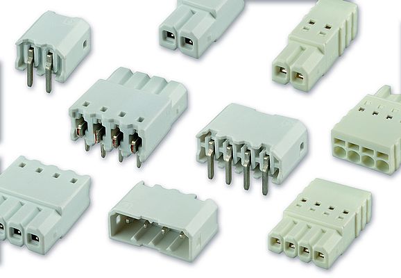 Connectors for LED Inline Modules in THT Technology