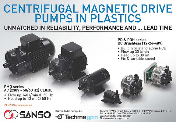 Centrifugal Magnetic Drive Pumps PMD Series