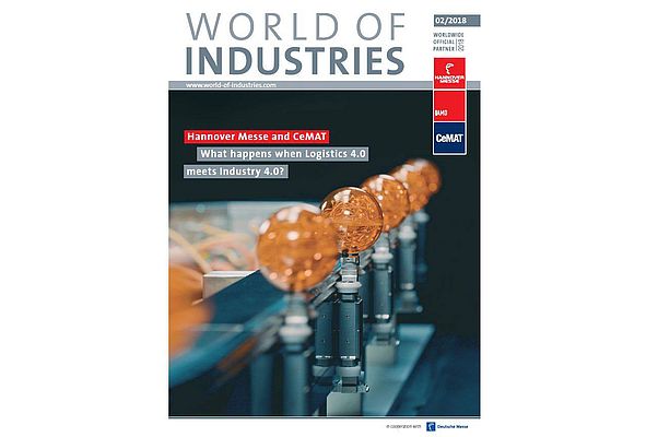 Hannover Messe and CeMAT according to "World of industries 2/18"