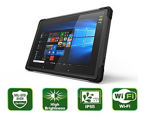 10.1" Rugged Tablet PC with Gemini Lake Refresh Processor
