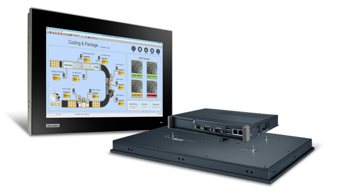Advantech’s TPC-B520 and TPC-B300 human-machine interface (HMI) solutions, which have officially received IEC 62443-4-2 VoC certification from Bureau Veritas. Picture: Advantech