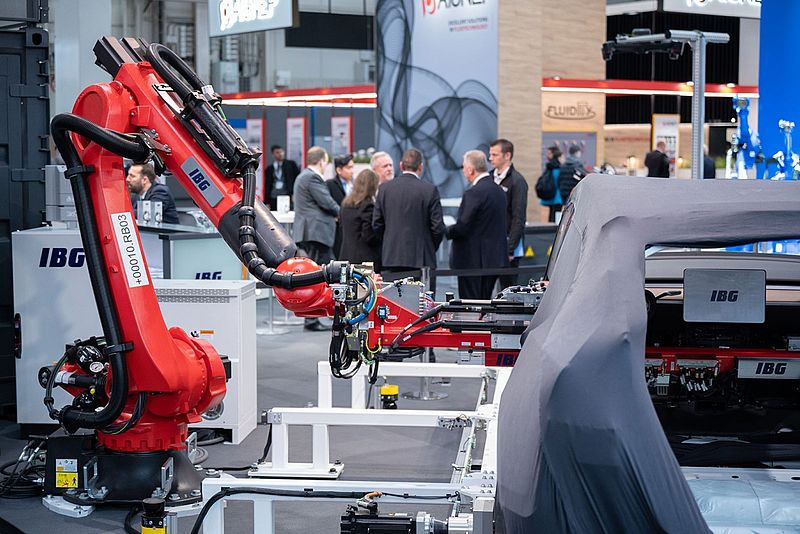 Application Park Robotics at HANNOVER MESSE from 22. to 26 April