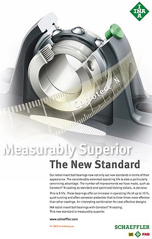 Measurably Superior- Radial insert ball bearings
