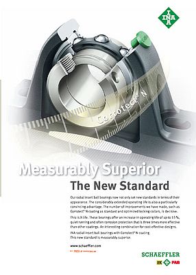 Measurably Superior- Radial insert ball bearings