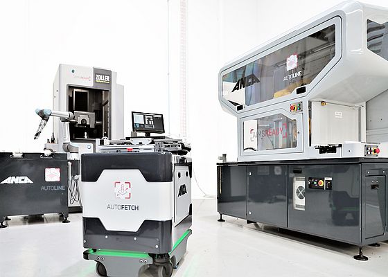 ANCA’s AIMS Integrated Manufacturing Demo Showcases Smart Automation for Whole Factory Connectivity