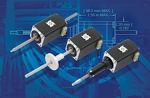 Double Stack Stepper Motor Linear Actuators Size 8