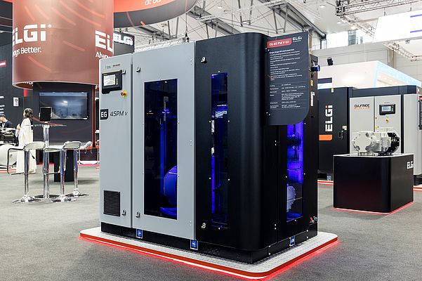 ELGi Introduces Advanced Compressed Air Solutions at Hannover Messe 2023