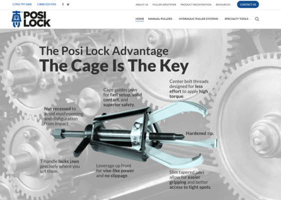 Posi Lock Puller Launches New Website
