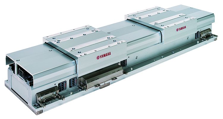 The modules support heavy loads and allow assembly processes directly on the slider. Picture: Yamaha