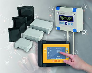 Industrial Plastic Enclosures for Electronic Displays