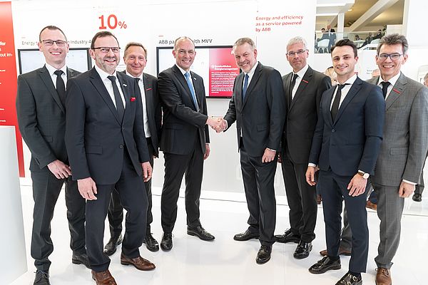 MVV Signed a Partnership Agreement with ABB at Hannover Messe 2019