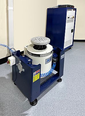 Specialist vibration / shock qualification testing equipment at Resolve Optics