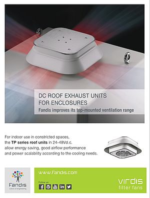 DC Roof Exhaust Units for Enclosures