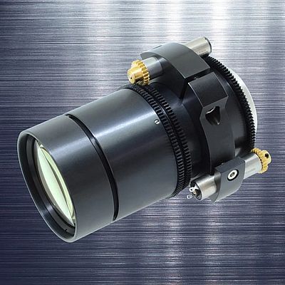 Zoom Lens for Nuclear Colour Sensors