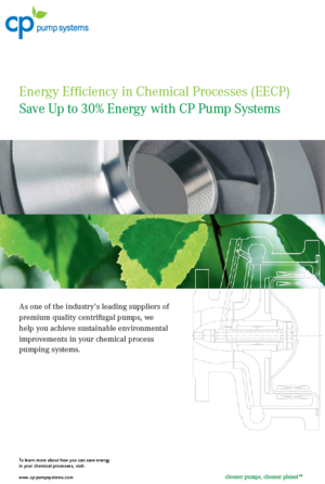 Centrifugal Pumps help save up to 30% energy