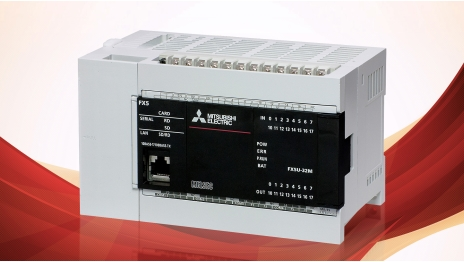 Mitsubishi Electric has expanded its iQ range of PLCs with the compact MELSEC iQ-F series, building on the legacy of the market leading FX platform and broadening the range of available applications with a comprehensive set of “built-in” function