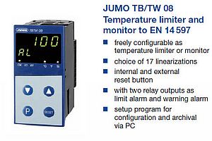 Jumo TB/TW 08 temperature limiter