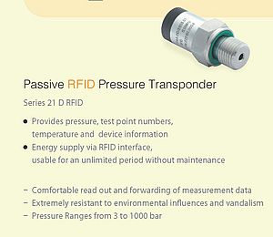 Passive RFID Pressure Transponder