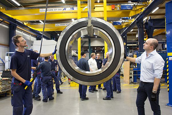 SKF delivers its largest bearing to Peruvian customer