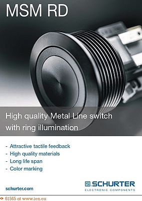 Schurter High Quality Metal Line Switch