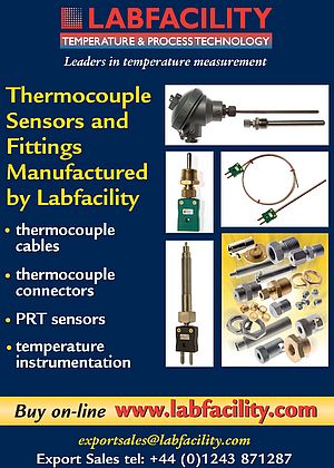 Thermocouple Sensors and Fittings Manufactured by Labfacility