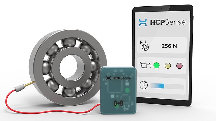 HCP Sense bearing monitoring solution. Picture: HCP