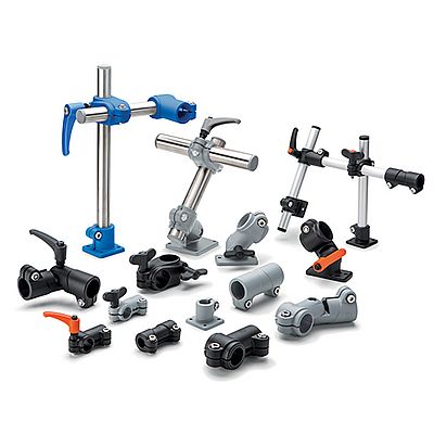 Tube clamps for modular structures