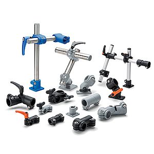 Tube clamps for modular structures