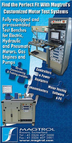 Customized motor test systems