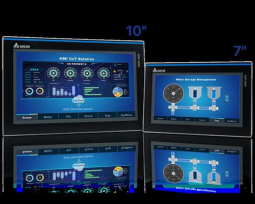 HMI Touch Panel Series with Optional Wi-Fi Connection
