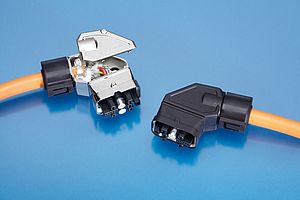 Hybrid Connector Reduces Cabling Complexity When Connecting Servo Drives