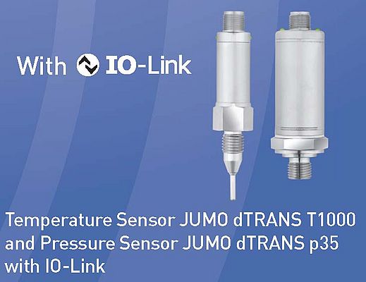 IO-Link Temperature and Pressure Sensors