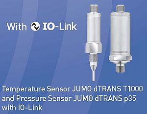 IO-Link Temperature and Pressure Sensors